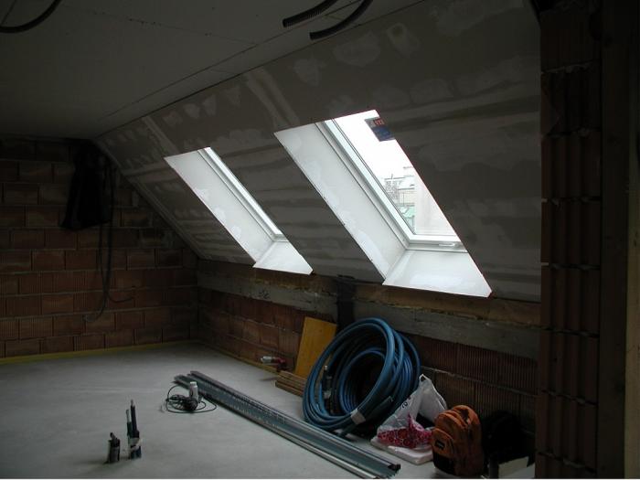Dachbodenaufstockung - Sargdeckel